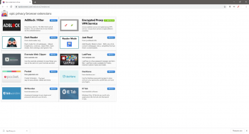 Epic Privacy Browser 84.0.4147.105