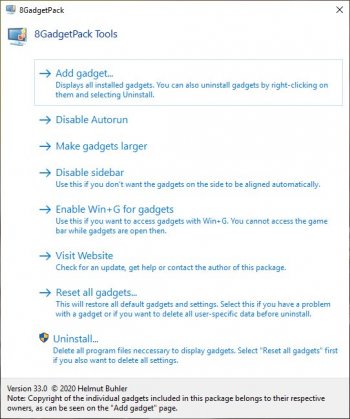 8GadgetPack 34.0 (2021) 